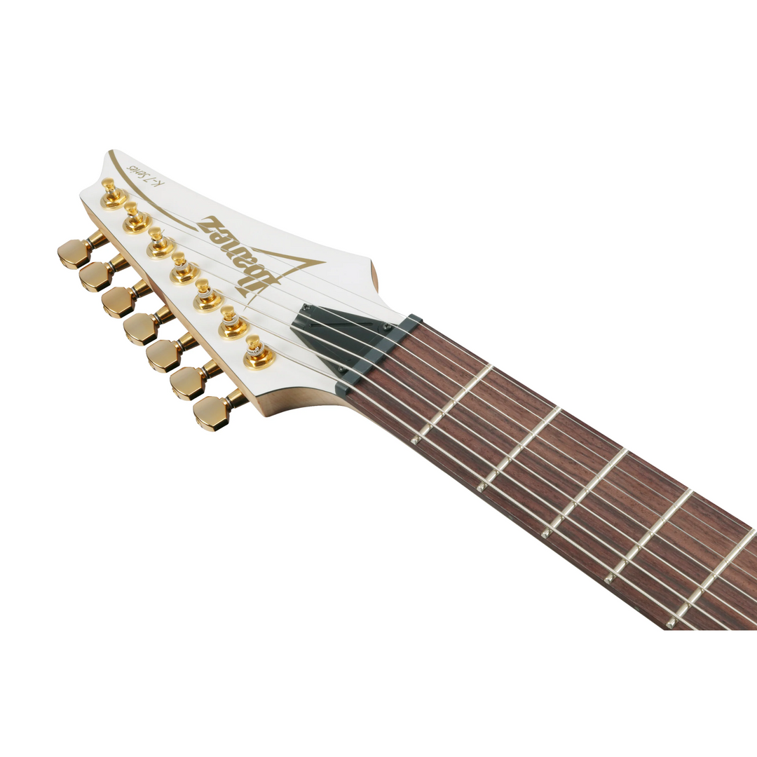 Ibanez K7YANG Head Signature 7-string Electric Guitar - Matte White