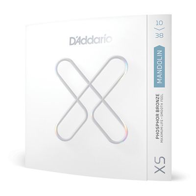 D'Addario XSM1038 Set Mandolin Xs Pb Light