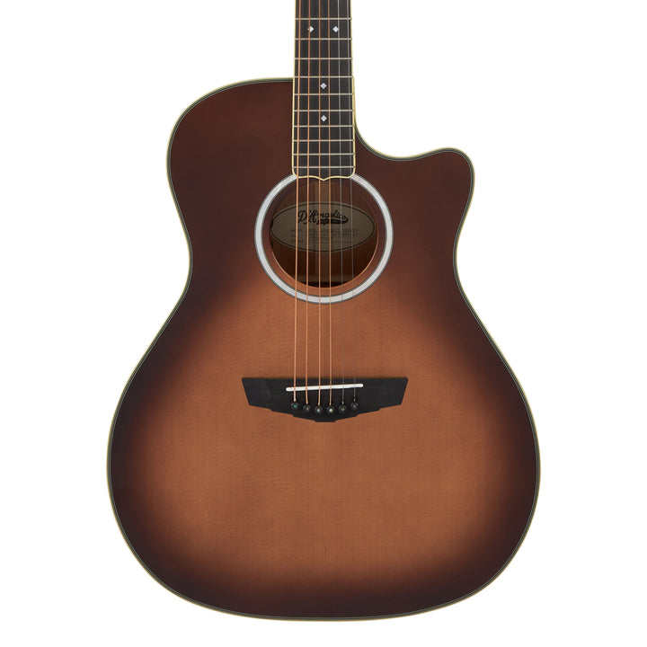 D'Angelico DAEG200ATBGP2 Gramercy Grand Auditorium CE Includes Hard Case - Autumn Burst