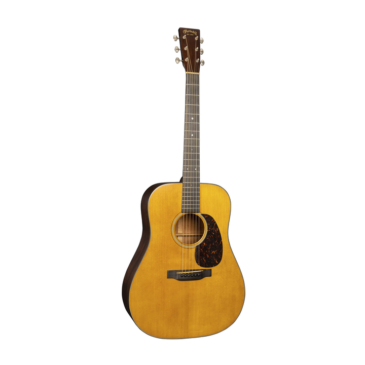 Martin D18 Authentic 1937 VTS Aged Acoustic Guitar w/Case, Left-Handed - Natural