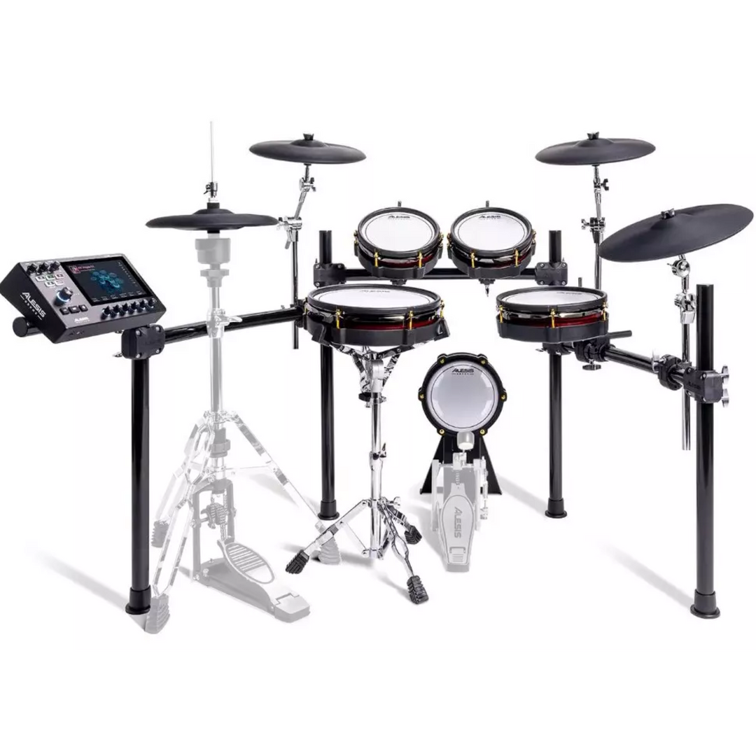 Alesis STRATACOREXUS Nine-Piece Electronic Drum Kit with 7” Touchscreen Drum Module