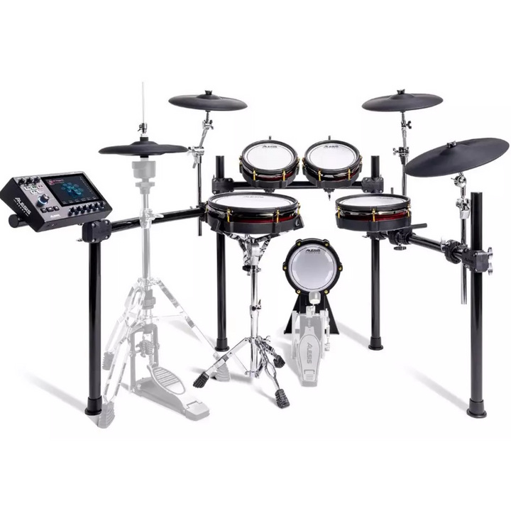 Alesis STRATACOREXUS Nine-Piece Electronic Drum Kit with 7” Touchscreen Drum Module