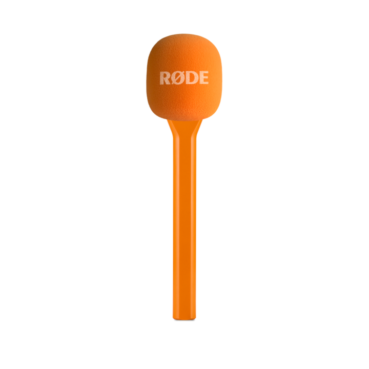 Rode Microphones Interview GO Handheld Adaptor For Wireless GO - Orange