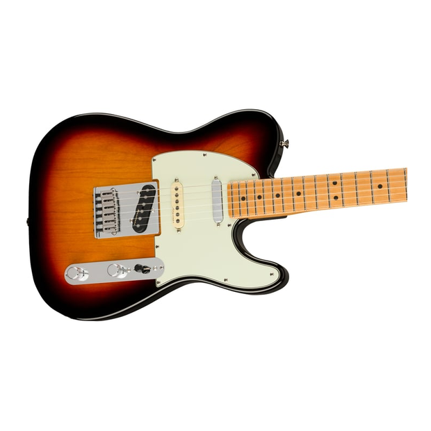 Fender Player Plus Nashville Telecaster Electric Guitar Maple Fingerboard - 3-Color