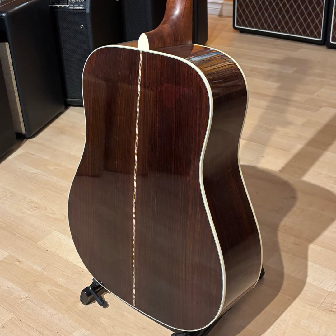 Sigma - D28L Left Handed w/ Hard Shell Case (Natural  Spruce & Rosewood - MINT - 2014) - USED