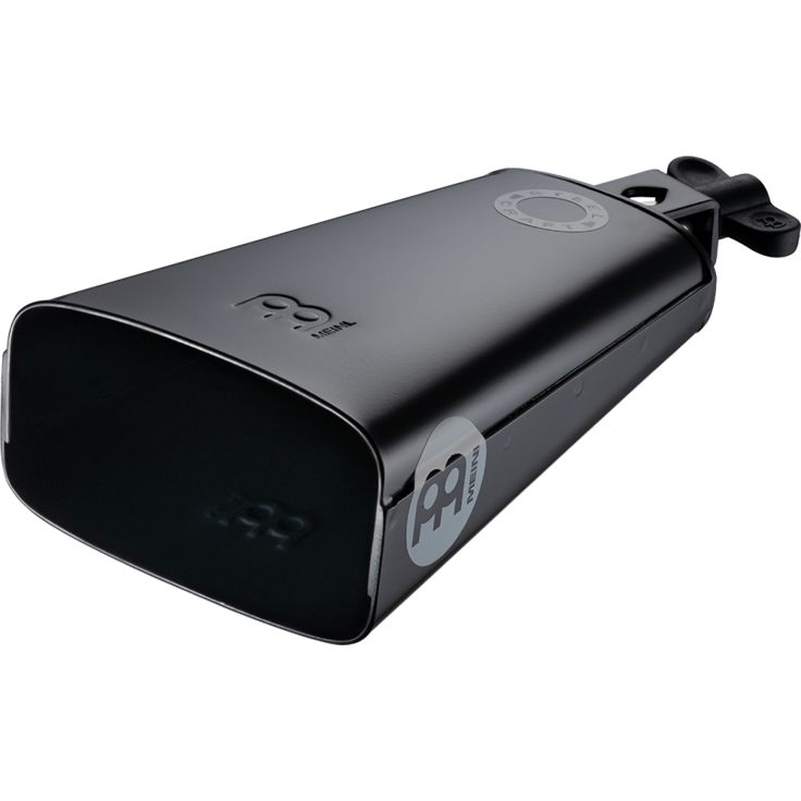 Meinl Percussion 7" Steel Craft Line Cowbell Black powder coated steel Classic Rock Cowbell Big Mouth Low pitch