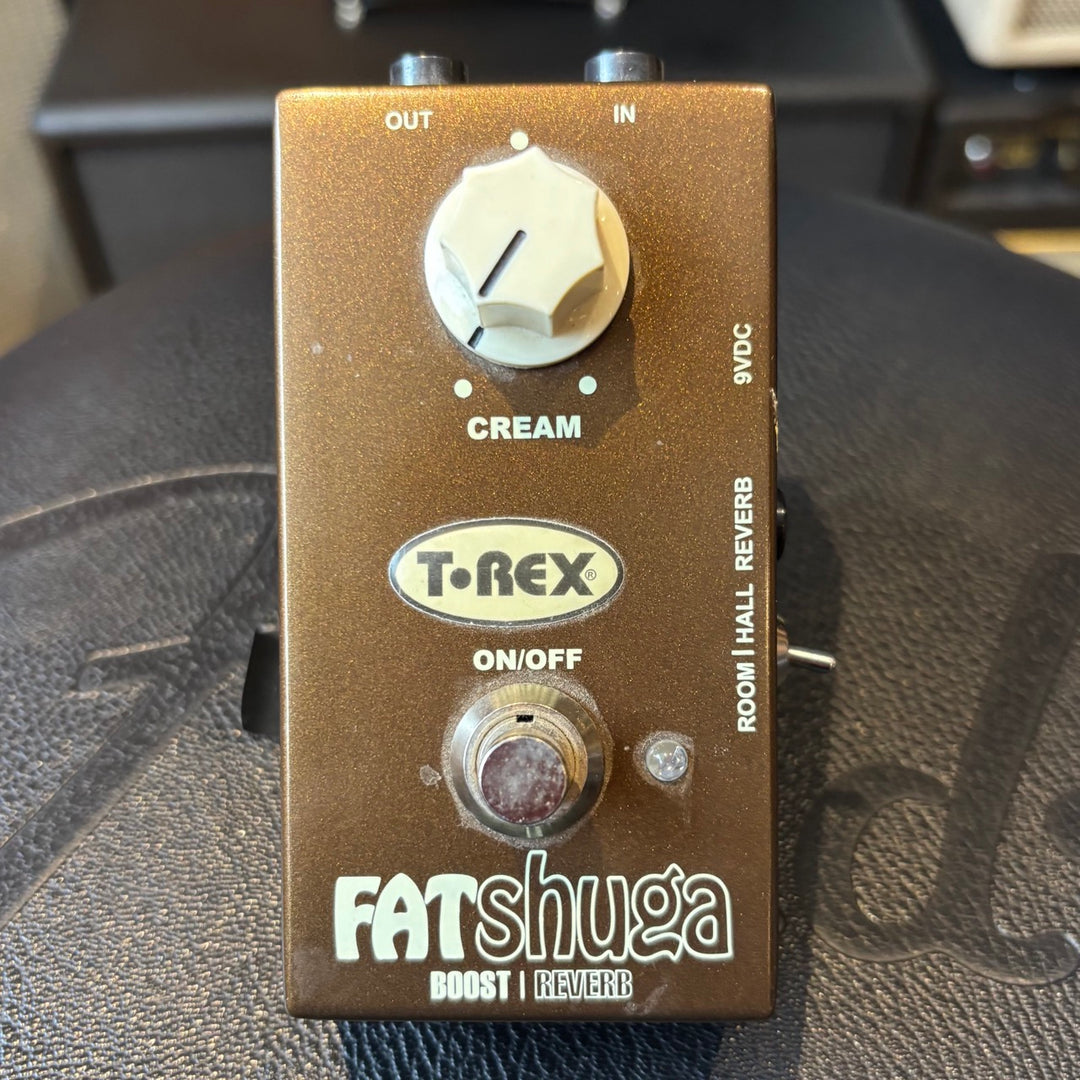 T Rex - Fatshuga Boost & 2 Stage Reverb Pedal (No Box) - USED