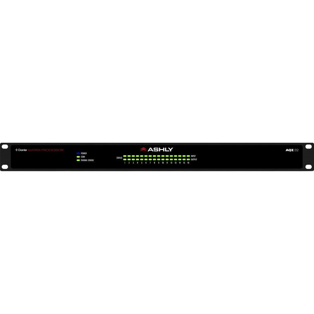 Ashly AQZ32 Dante Embedded Matrix Processor 32×16