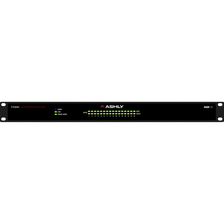 Ashly AQZ32 Dante Embedded Matrix Processor 32×16