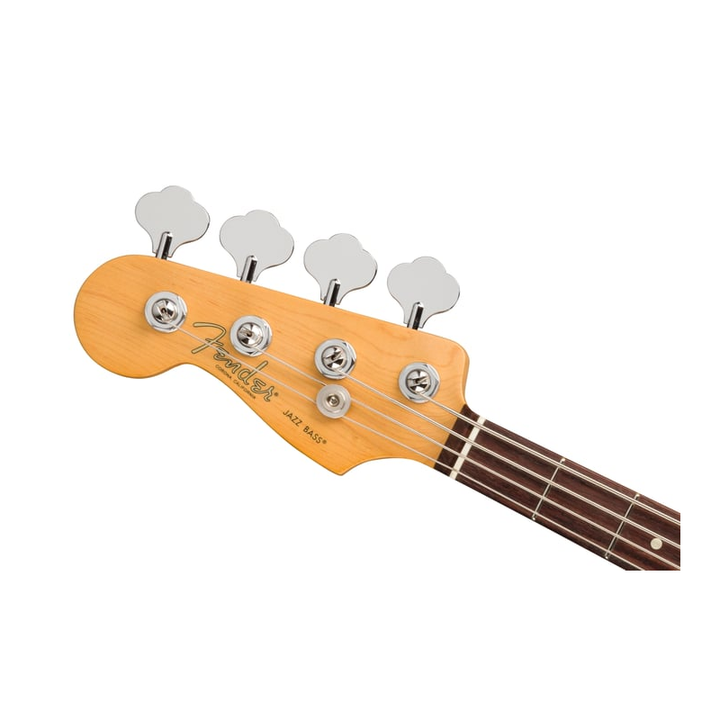 Fender American Professional II Jazz Bass (Olympic White) Left-Handed, Electric Bass Guitar