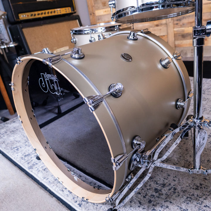 DW Performance Series 4-Piece Shell Pack - Hard Satin Lacquer - Gold Mist