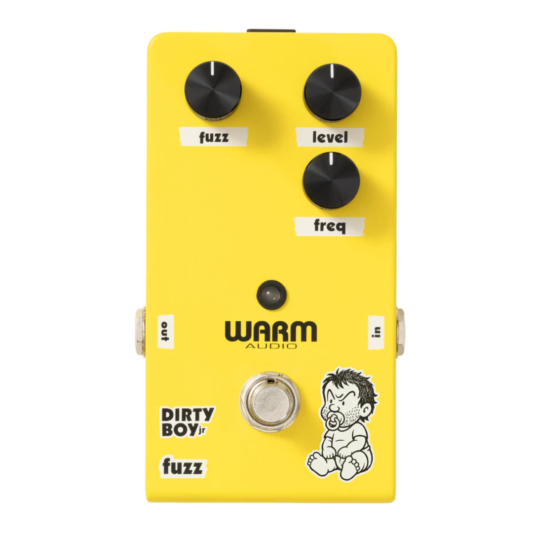 Warm Audio DIRTY BOY JR FUZZ Vintage-Style Fuzz Pedal With Added Frequency Control