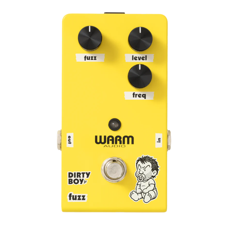 Warm Audio DIRTY BOY JR FUZZ Vintage-Style Fuzz Pedal With Added Frequency Control