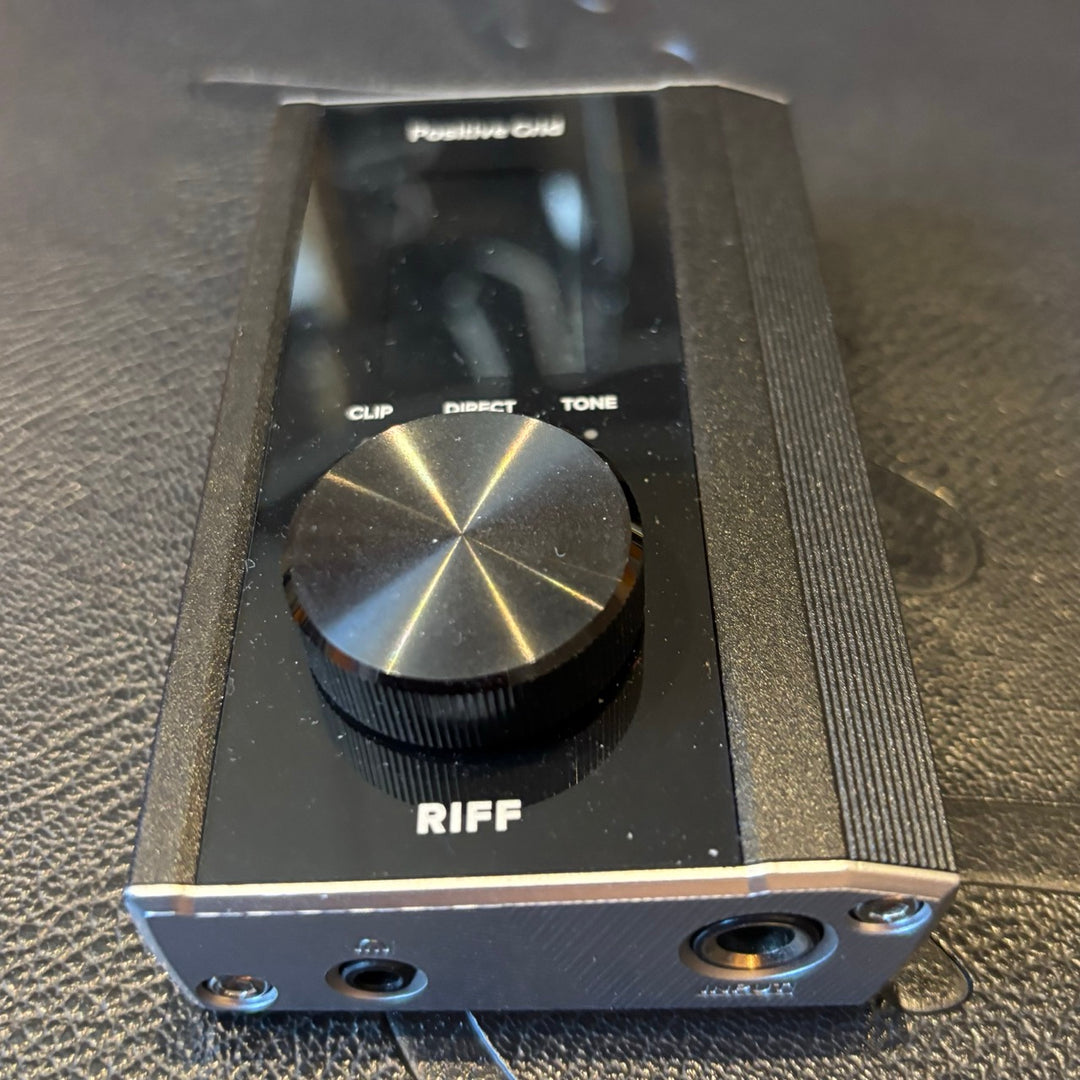 Positive Grid - RIFF Portable Guitar Interface for Desktop & ISO w/ Box - USED