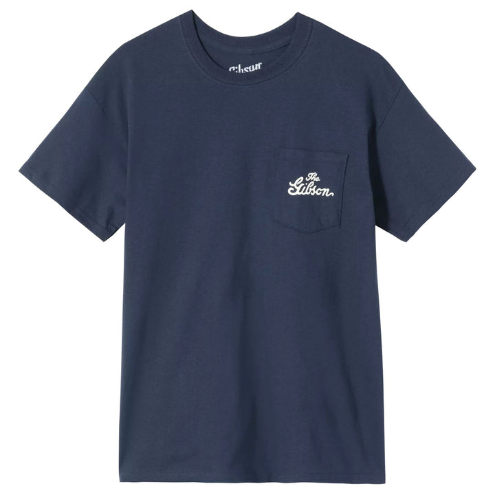 Gibson Prem Instruments Tee Navy - 2XL
