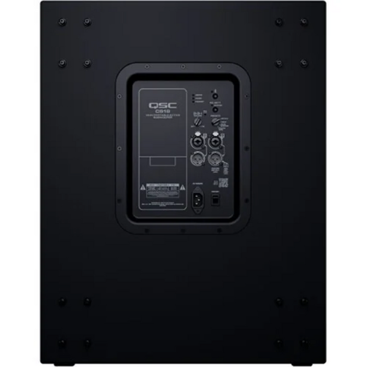 QSC CS18 18 Inch 2600W Compact Active Subwoofer w/ Bluetooth