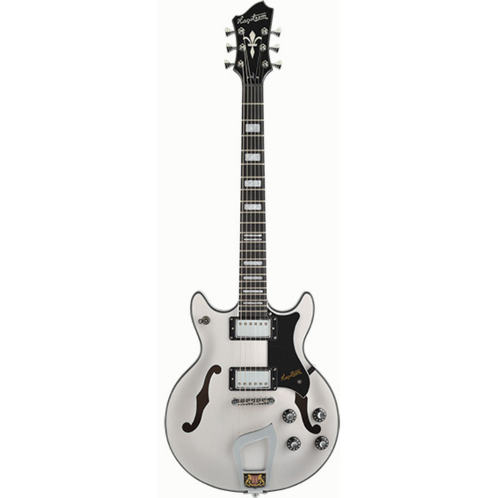 Hagstrom Viking Alvar Semi-Hollow Electric Guitar (Swedish Frost) ALV-SFT