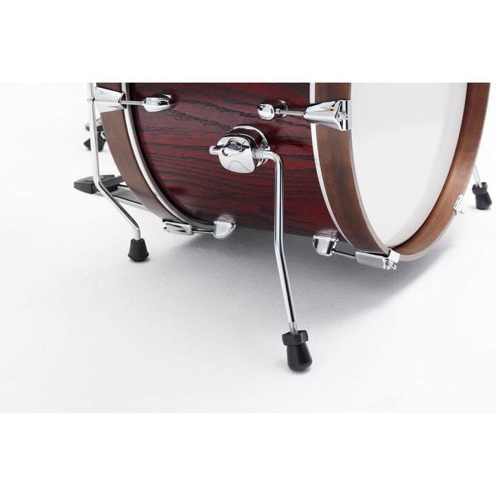 Tama LJL48SSBE Club-JAM 4-piece Shell Pack  (18,10,14,SD) - Satin Burgundy Elm