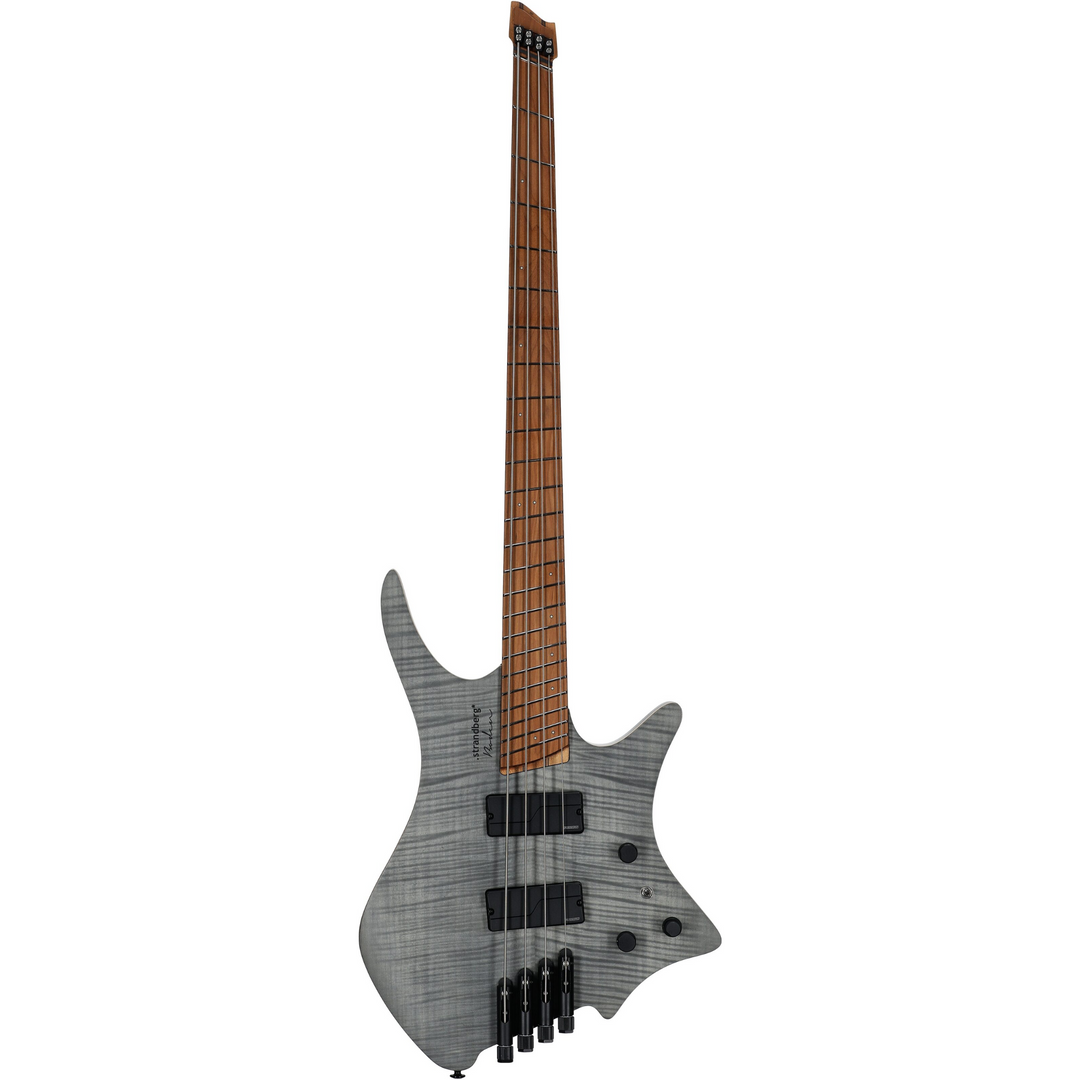 Strandberg BB4CT-23S-M-F-BK Boden Bass Standard 4 Bass Guitar - Charcoal