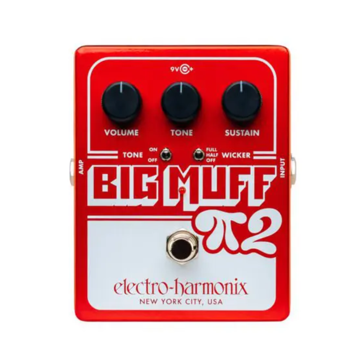 Electro-Harmonix Big Muff PI 2 w/ Tone Wicker Fuzz Pedal