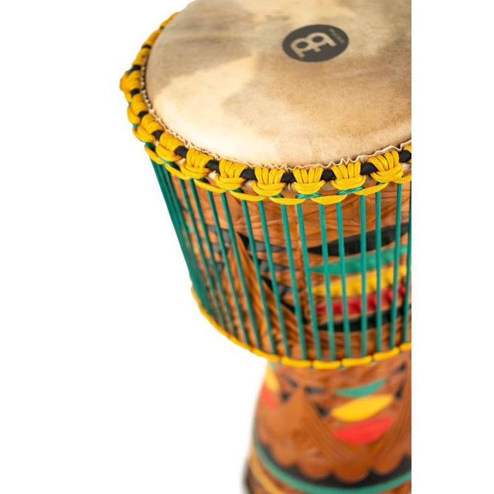 Meinl Percussion 12" Artisan Edition Tongo Carved Djembe Coloured Ornamental carving