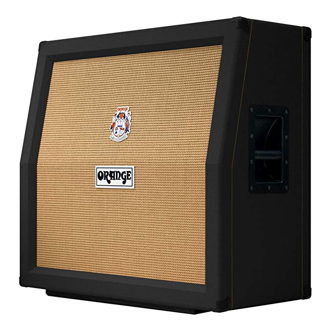 ORANGE PPC 412 ANGLED CAB - BLACK