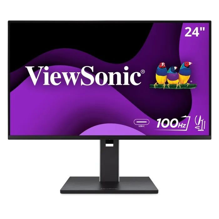 Viewsonic VG2452 24" IPS Monitor  Full HD, USB-C 65W, Ergonomic
