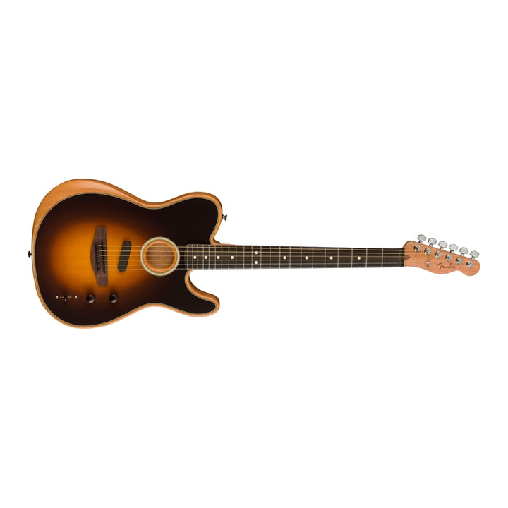 Fender Acoustasonic Player Telecaster Acoustic Guitar Rosewood Fingerboard - Shadow Burst