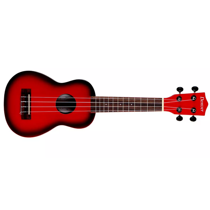 Denver DUKE-RDB Soprano Ukulele - Red Burst