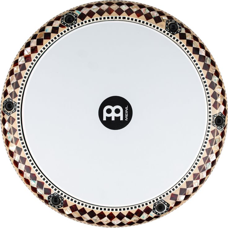 Meinl Percussion 8 3/4" Artisan Edition Egypt Doumbek White Pearl Mosaic Imperial