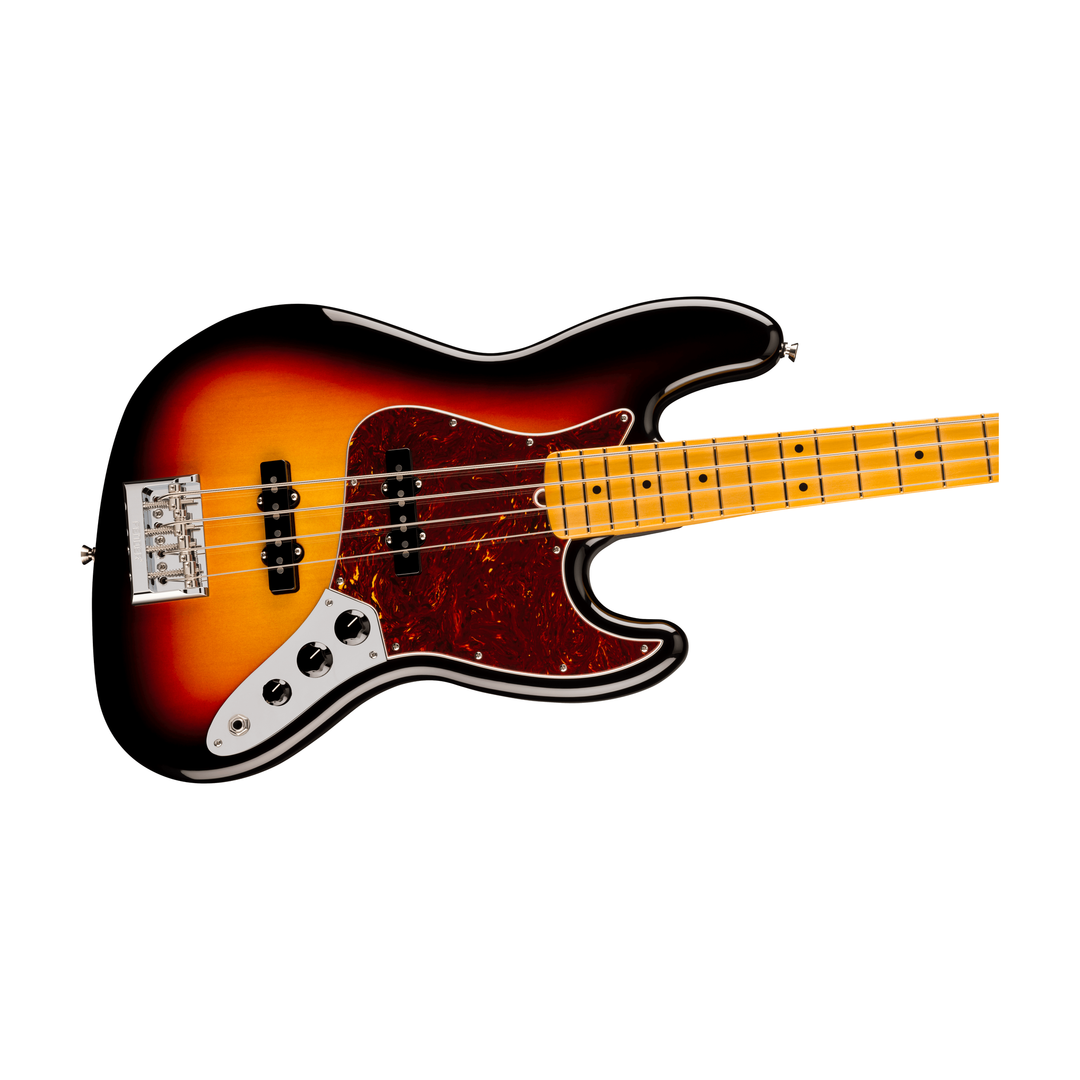 Fender American Professional Jazz Bass Maple Fingerboard Electric Bass (3-Color Sunburst)
