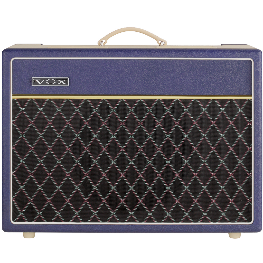 Vox AC15C1TTBC LTD 15W Valve Combo 12" Speaker 2 Channels Blue/Cream Two-Tone  w/ Greenback Speaker