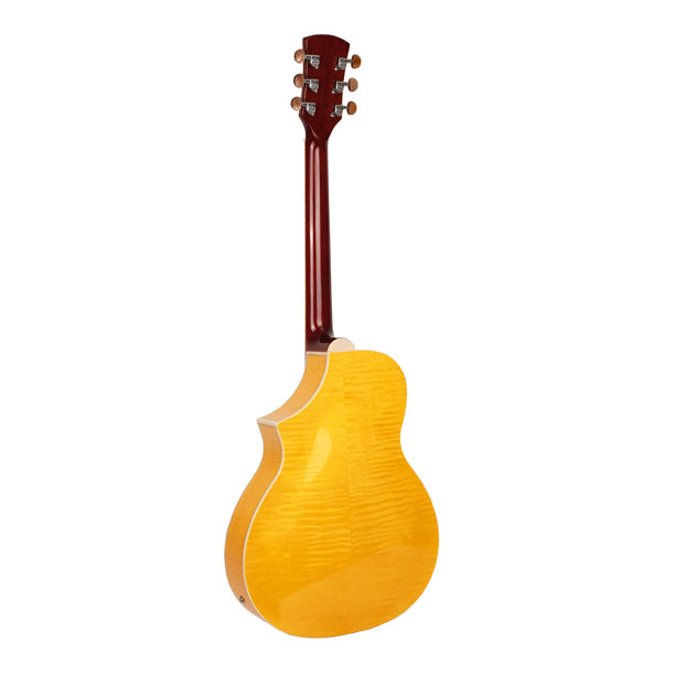 The Gold Tone MOJO is a standout folkternative resonator guitar, blending classic design with modern innovation.