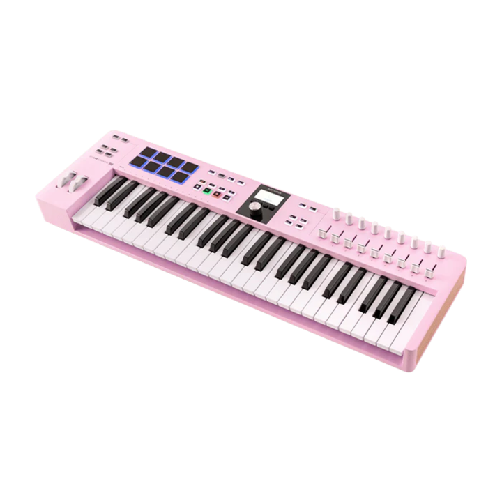 Arturia KEYLAB ESSENTIAL 49 MK3 Universal MIDI Controller 49 Keys - Rose Quartz