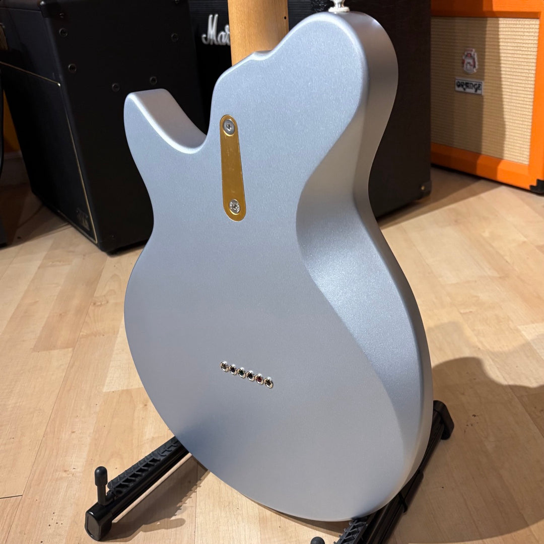 Eastman FT-SC'52-IBM FullerTone Series Electric Guitar (Ice Blue Metallic) w/ Deluxe Gig Bag