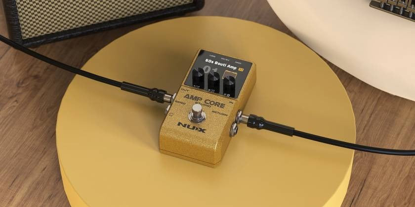 Nux NCA-1 Amp Core Studio Modeling Pedal – 26 Amp Models