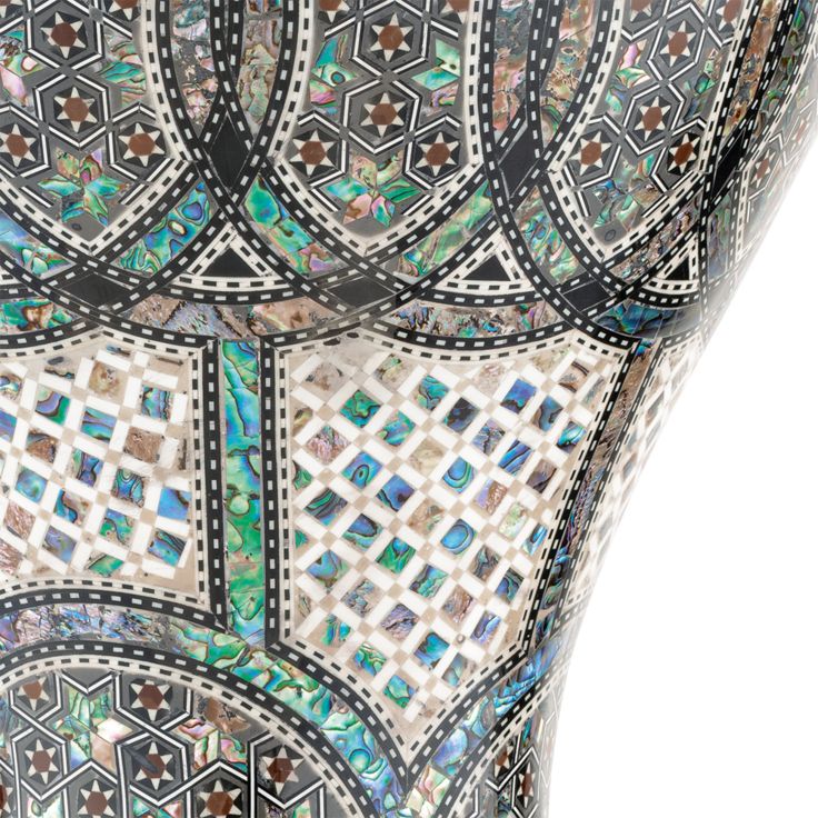 Meinl Percussion 8 3/4" Artisan Edition Egypt Doumbek Blue Pearl Mosaic Palace