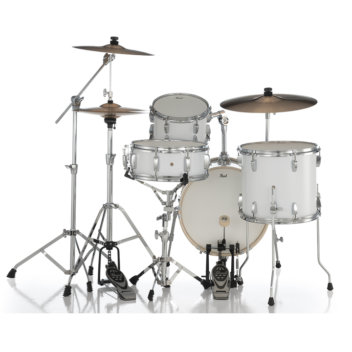 Pearl MDT564C Midtown 4-piece Kit w/ Hardware (no cymbals) - #33 Pure White