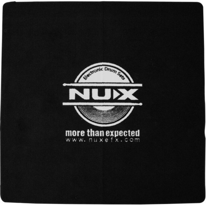 The NUX drum rug is designed to stabilize drum kits, preventing slipping and protecting floors from scratches. Durable and easy to transport, it&rsquo;s an essential accessory for drummers seeking comfort and floor protection during performances or practice.
&ndash; Dimensions: 133cmx133cm
&ndash; Weight: 1.9kg