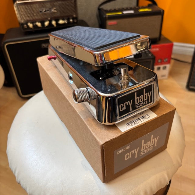 Dunlop - 535QC - Chrome Multi Wah (MINT  NOS) w/ Box - User Guide Warranty Card - USED
