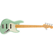 Fender American Professional II Jazz Bass V Maple Fingerboard Electric Bass Guitar - Mystic Surf Green