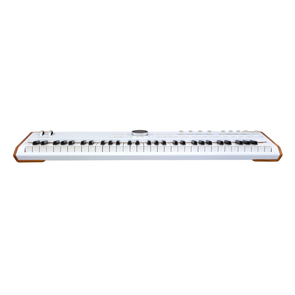 Arturia Astrolab 61 key semi-weighted stage keyboard with aftertouch - White