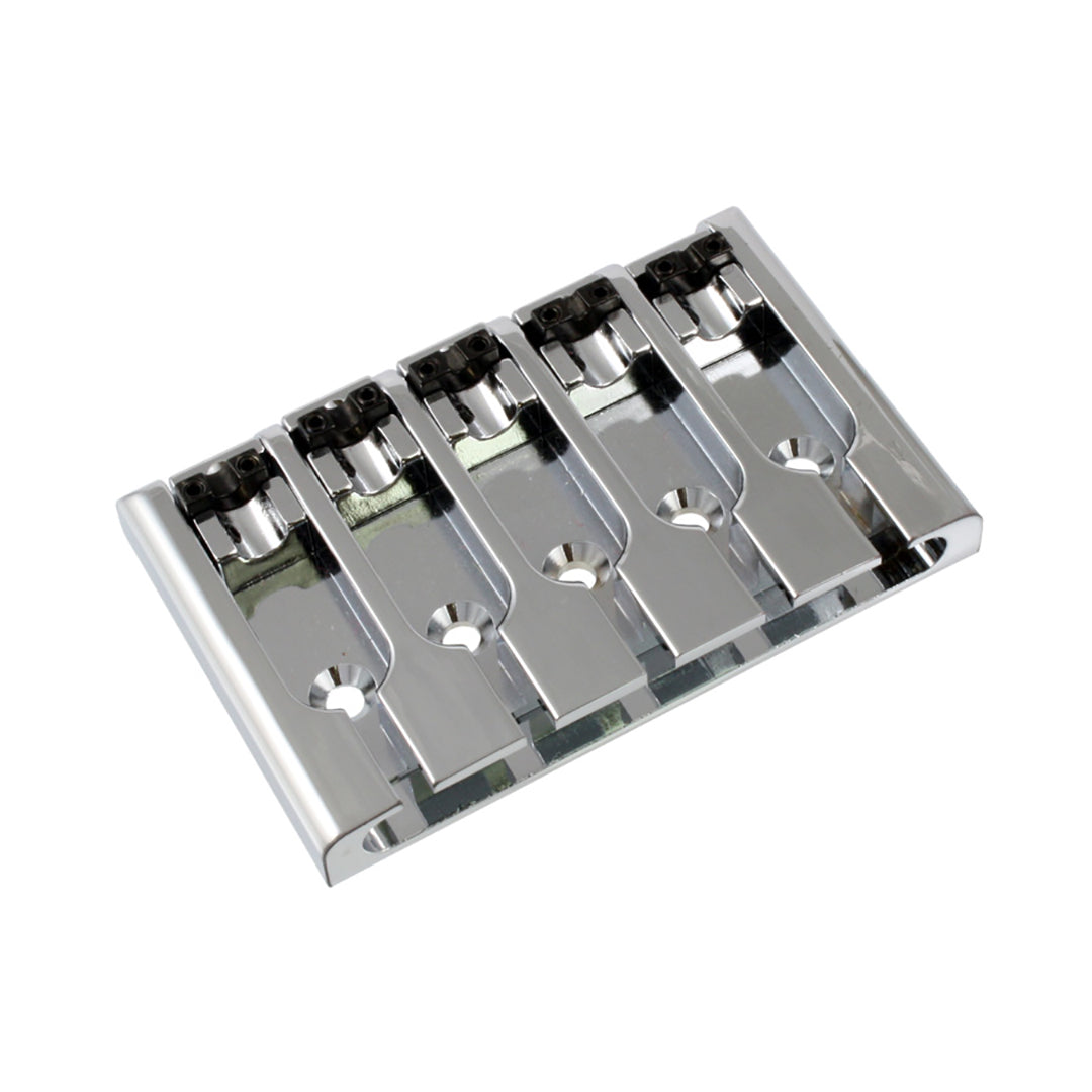 Allparts BB-3431 5-String Lock-down Bass Bridge Chrome
