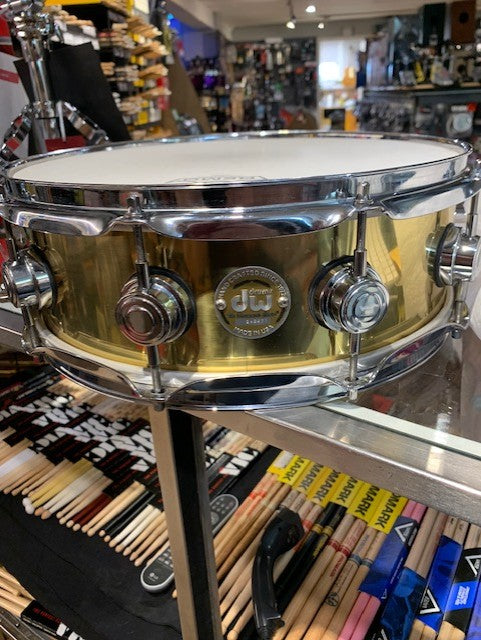 DWUSEDPBSNARE- DW Polished Brass Pre Owned 5.5" x 14"