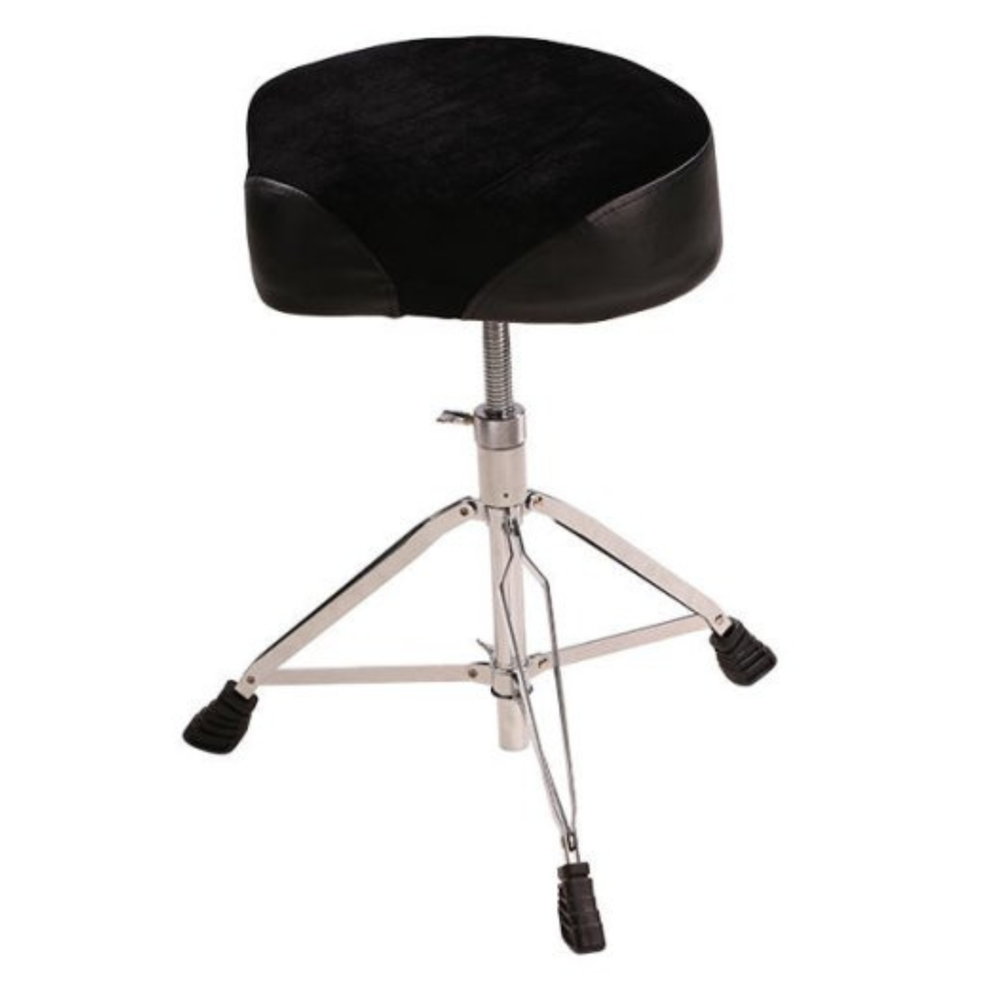 Nux DM-210K All Mesh Head Digital Drum Kit with Motorcycle Style Drum Throne