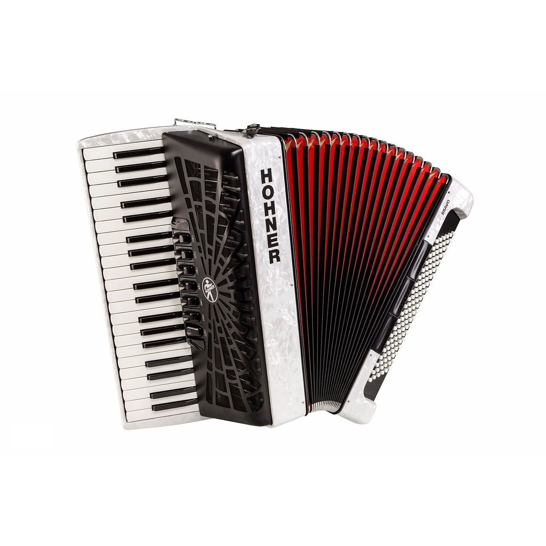 Hohner BR96WH-N Bravo III 96 - White