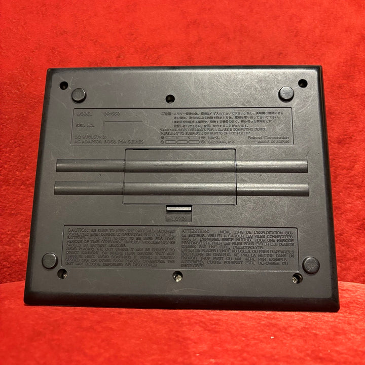 Boss - DR 550 Dr Rhythm  Drum Machine ( Late 80's Early 90's V1) w/ Original User Guide & PS  - USED