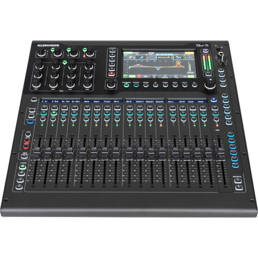 Allen & Heath Qu-5 36-Channel / 12-Bus Digital Mixer with 16+1 Motorized Faders