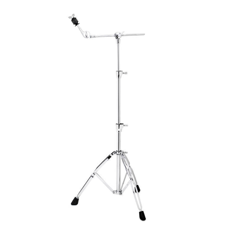 Precise height adjustment range thanks to the 2-section stand and a swivel boom add to Mapex's curved-leg rugged stability.
