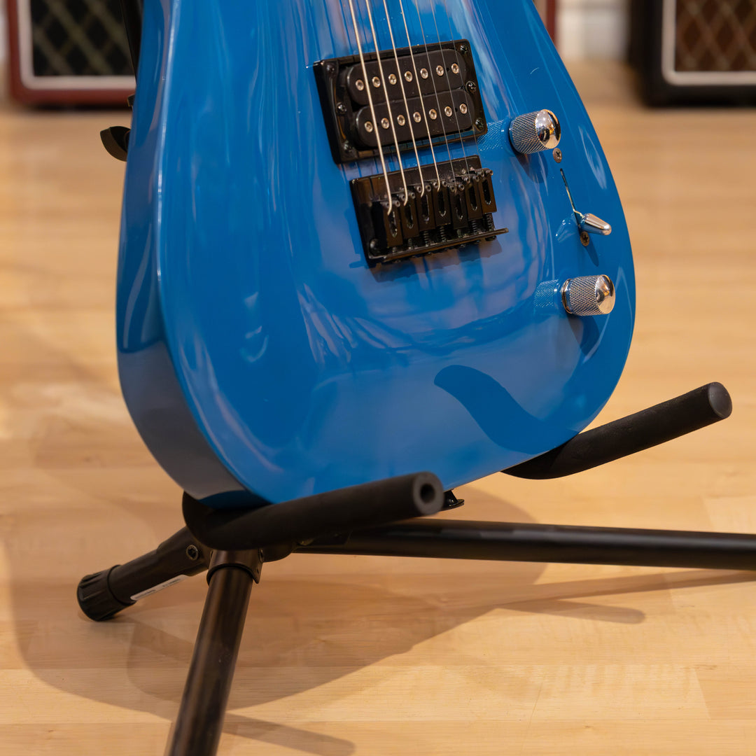 Jackson - FSR Dinky JS-227 (HH) - Bright Blue - Maple  w/Ibanez Pickup Mod - USED